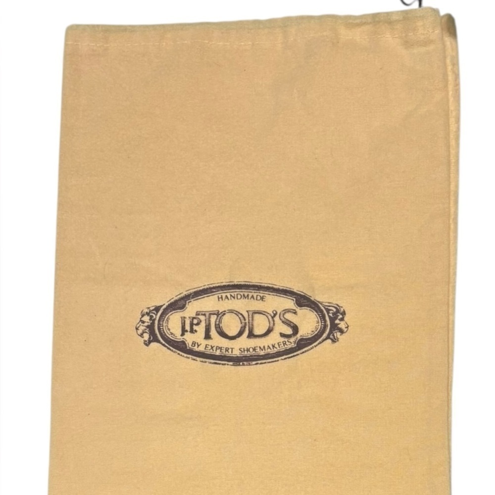 Tod's Tan Shoe Dust Bag 15 x 11